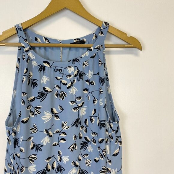 J. Jill Wearever Collection Blue Floral Dress - Picture 4 of 14